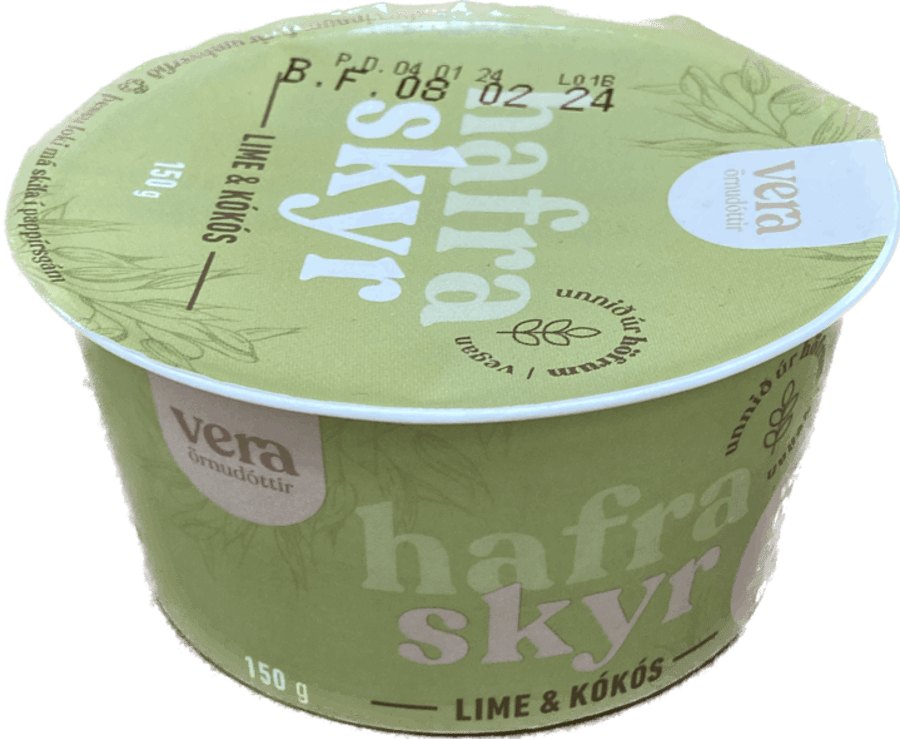 Arna hafraskyr lime/kókos 150 gr