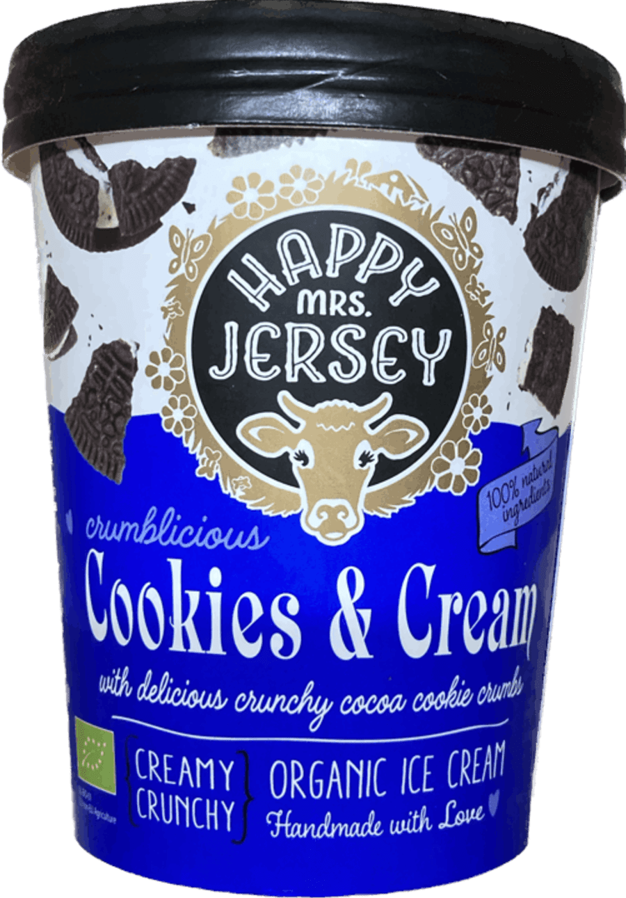 Happy bio ís cookies & cream 500 ml