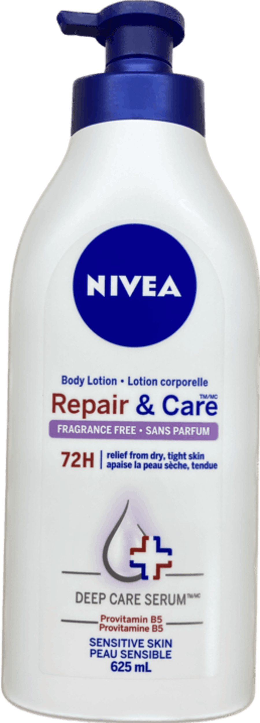 Nivea lotion repair & care 625 ml