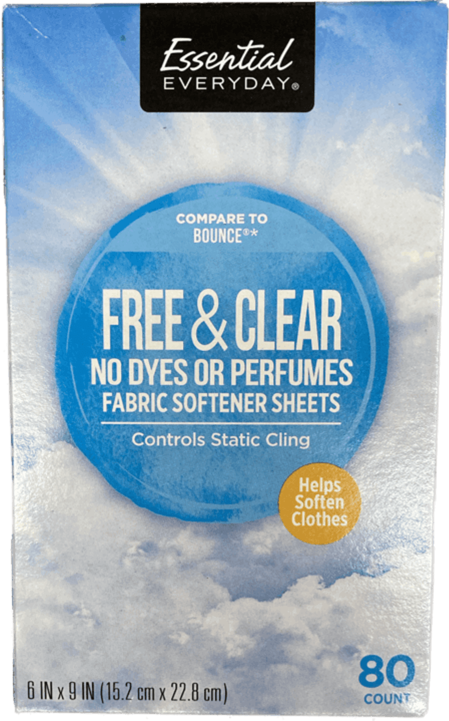 Essential fabric softner 80 stk