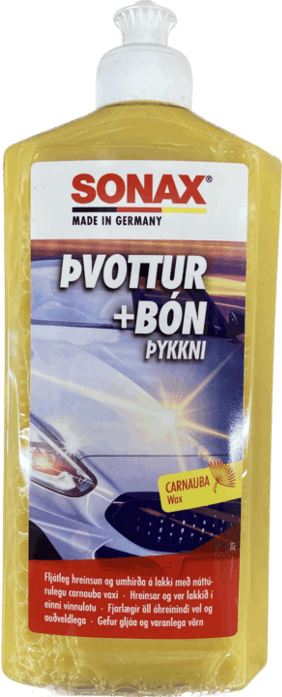 Sonax þvottur + bón 500 ml