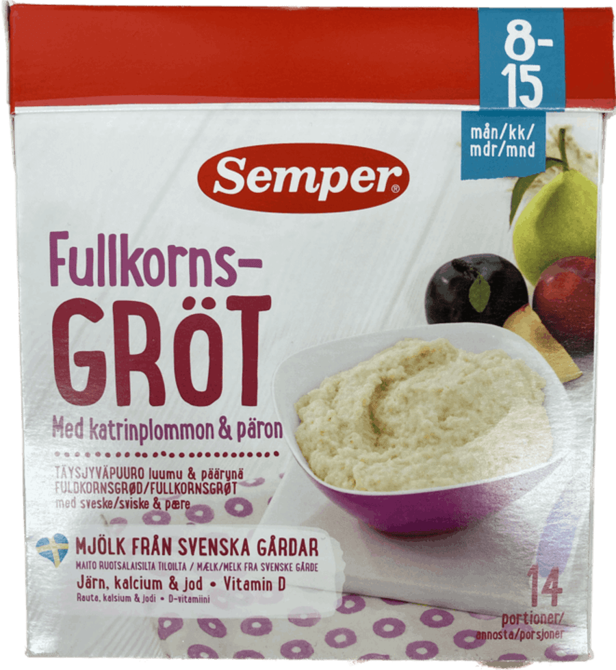Semper porridge 8+ months 480 gr