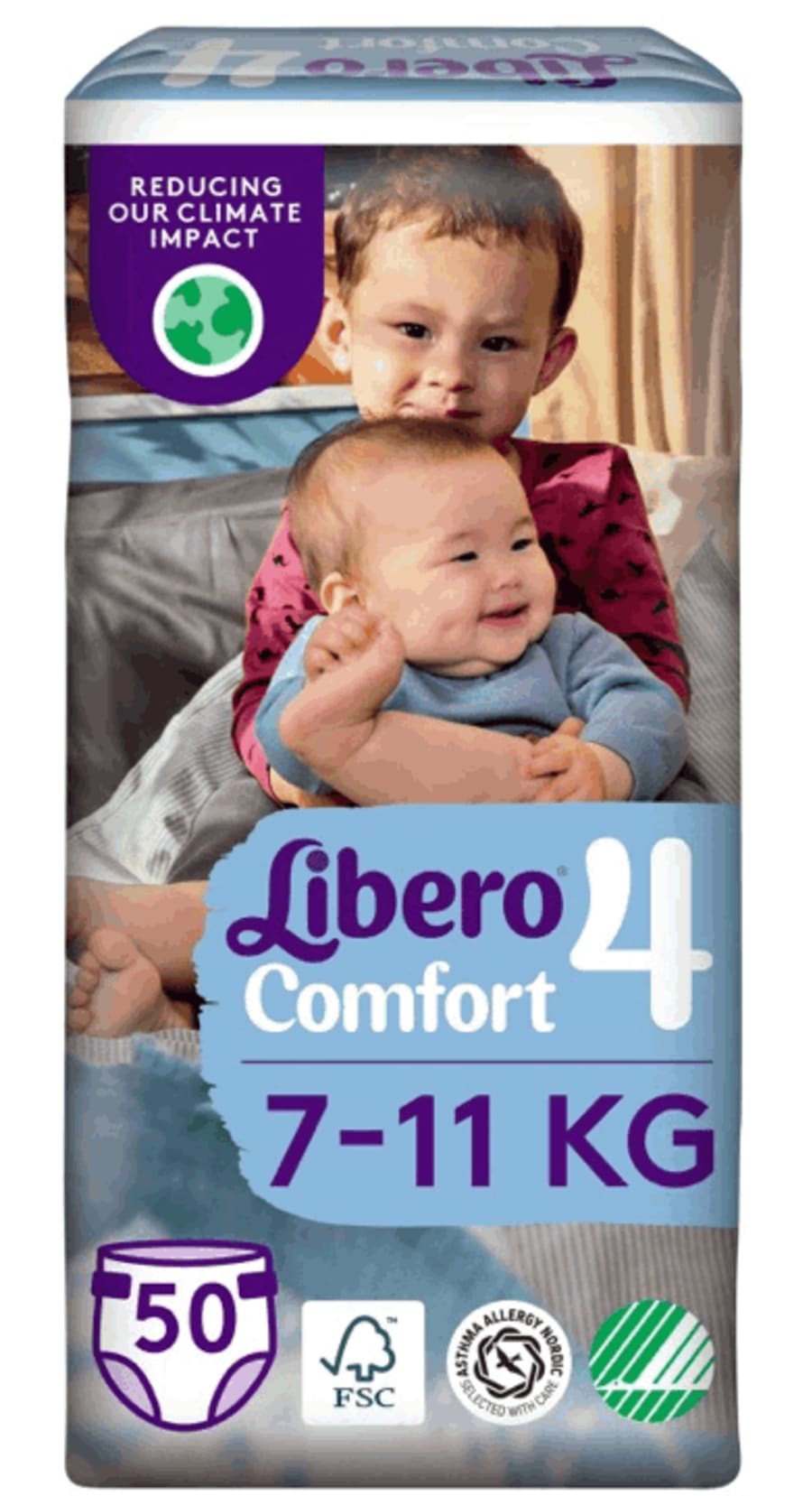 Libero comfort 7-11 kg 50 stk