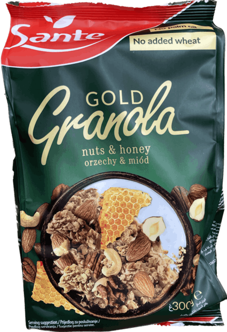 Sante granola nuts and honey 300 gr