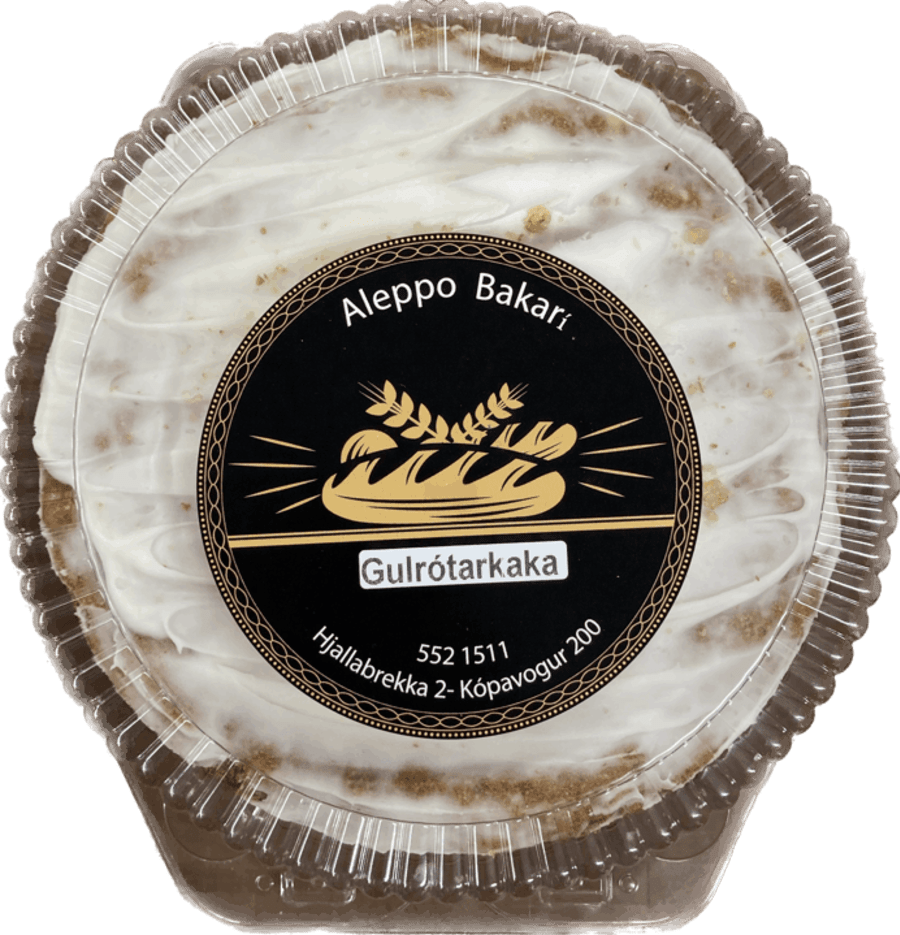 Aleppo bakari gulrótarterta 800 gr