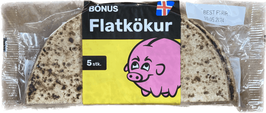 Bónus flatkökur 5 stk 170 gr