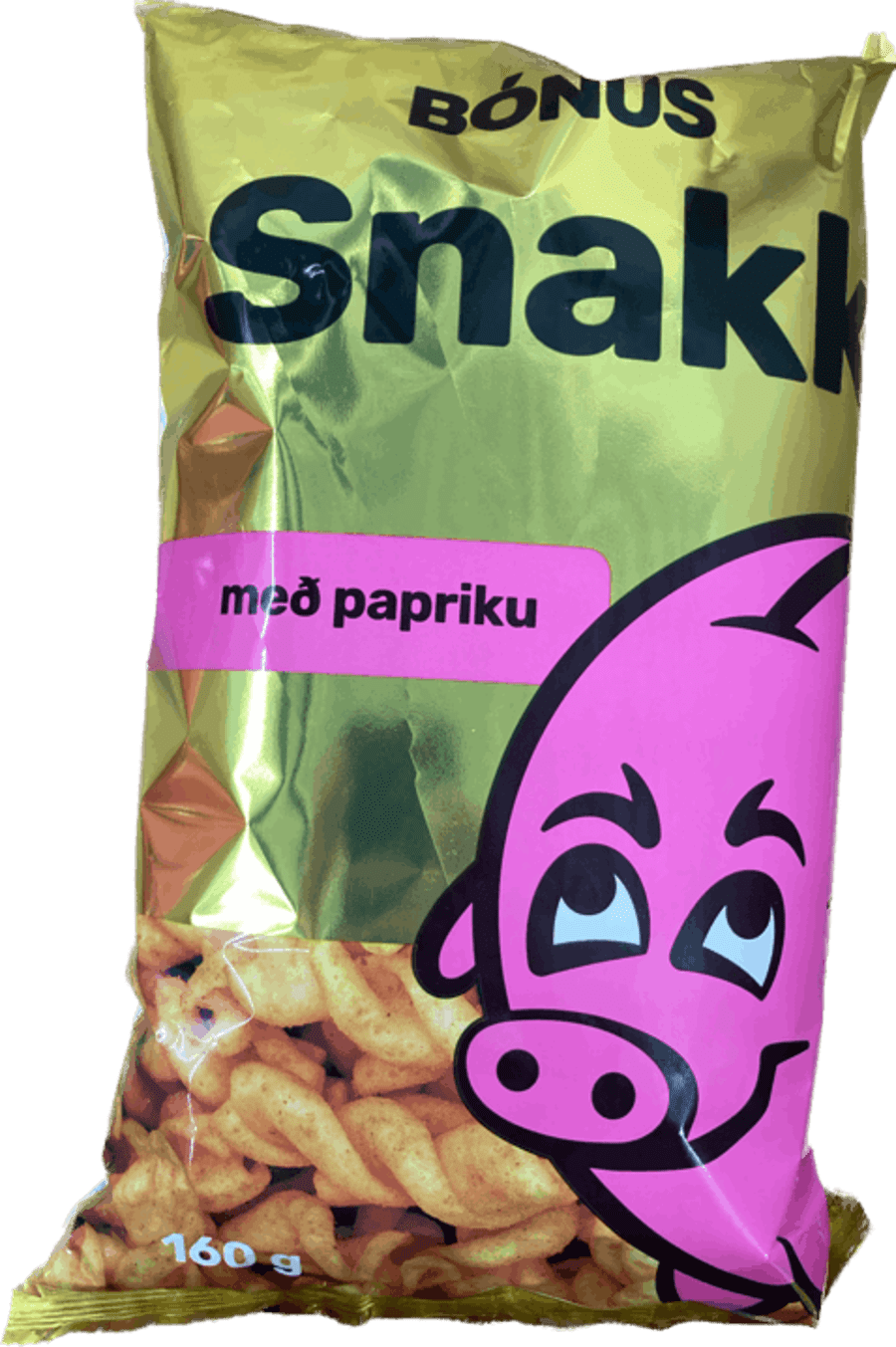 Bónus snakk papriku 160 gr