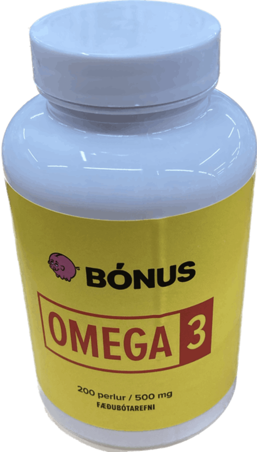 Bónus lýsi omega-3 200 stk