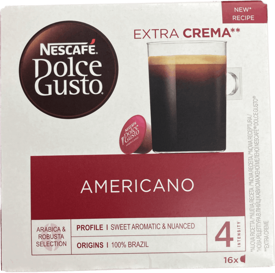 Dolce gusto americano 16 stk