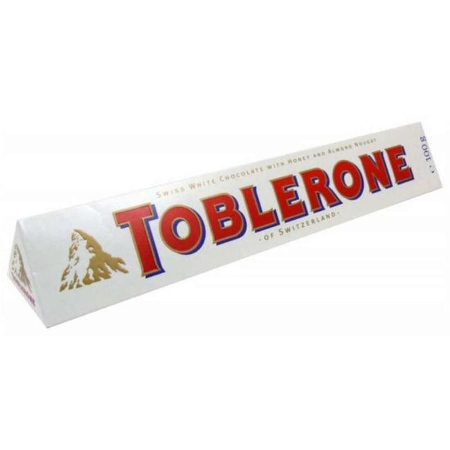 Toblerone Hvítt 100gr