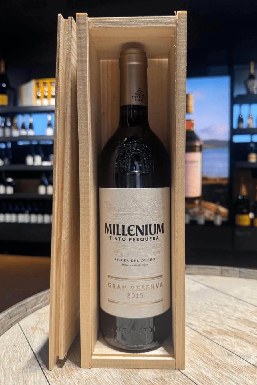 2015 Pesquera Millenium Gran Reserva í trékassa