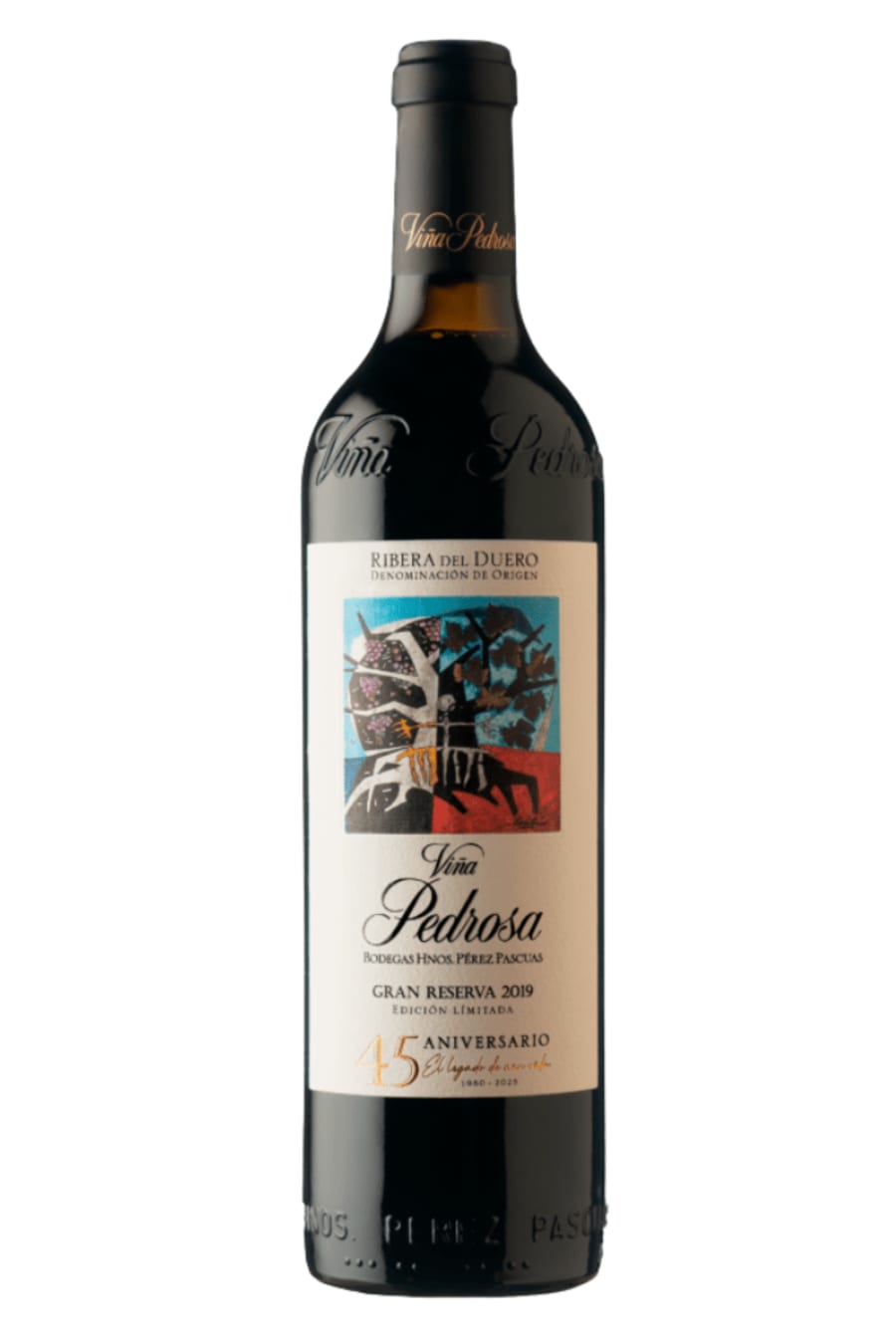 2019 Viña Pedrosa Gran Reserva Anniversario í trékassa