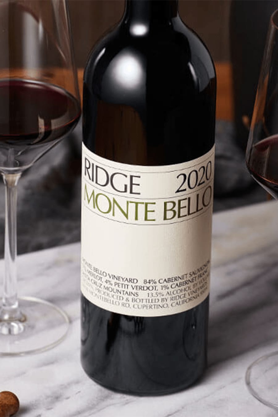 2020 Ridge Monte Bello Cabernet Sauvignon, Santa Cruz Mountains, California