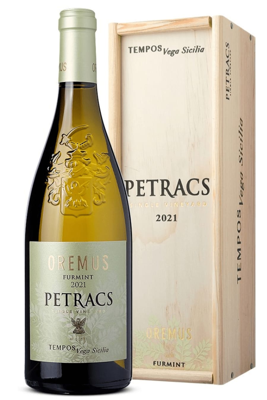 2021 Oremus Petrács Dry Furmint í trékassa