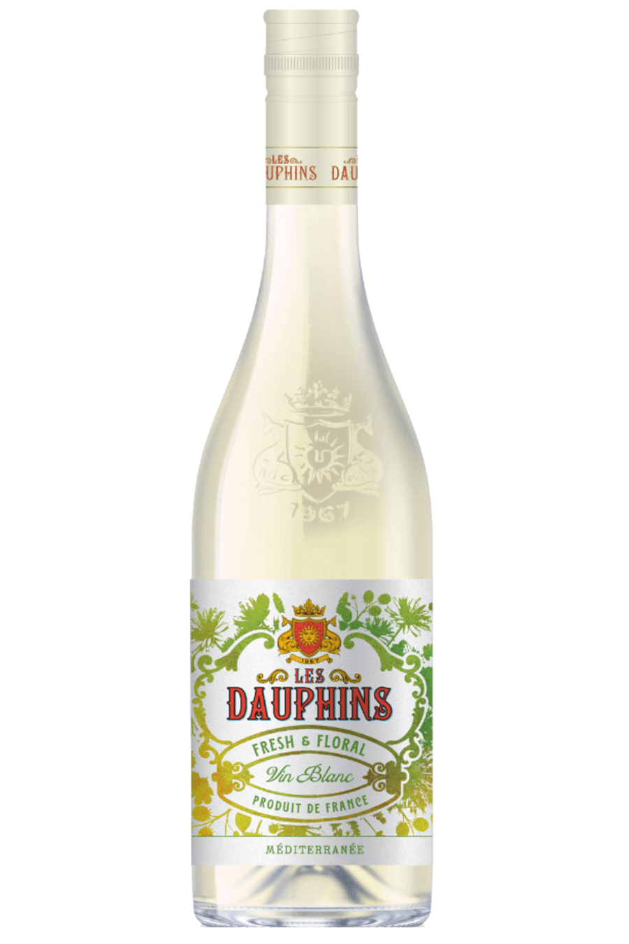 2024 Dauphins IGP Méditerranée Blanc ,,Fresh & Floral"