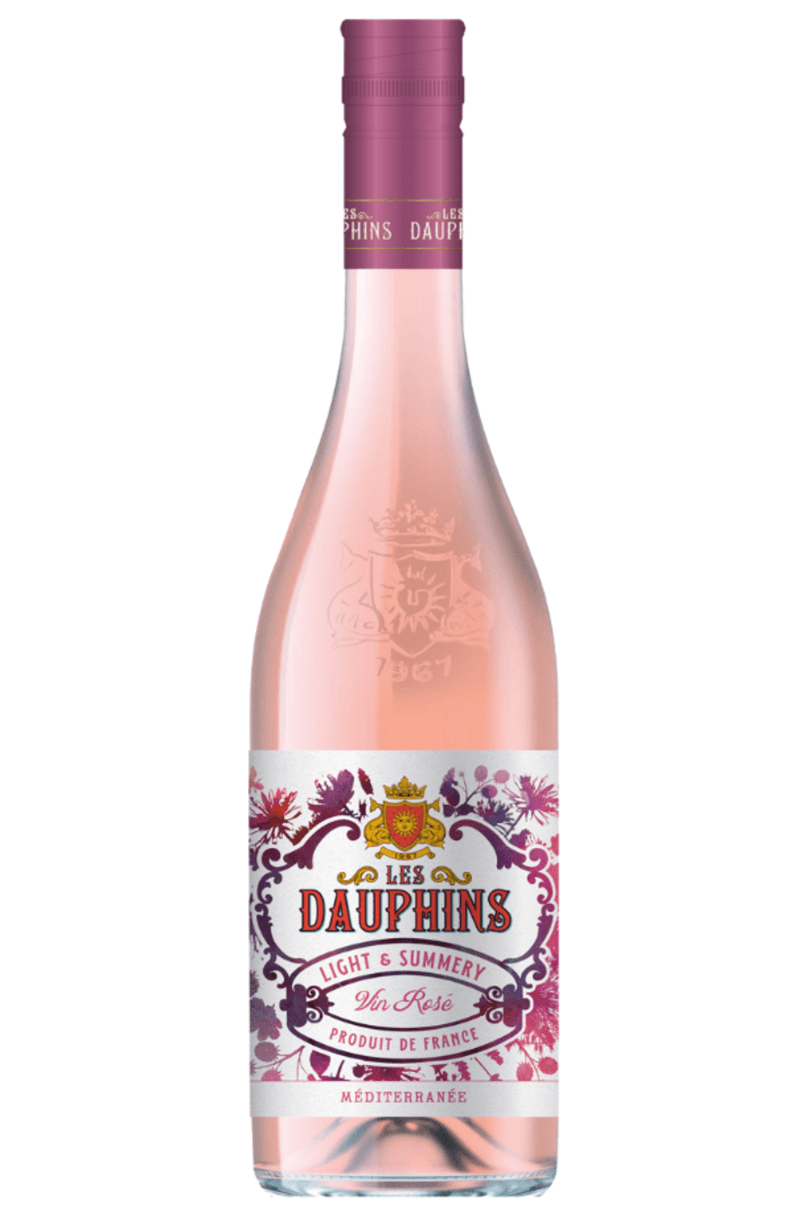 2024 Dauphins IGP Méditerranée Rosé Light & Summery