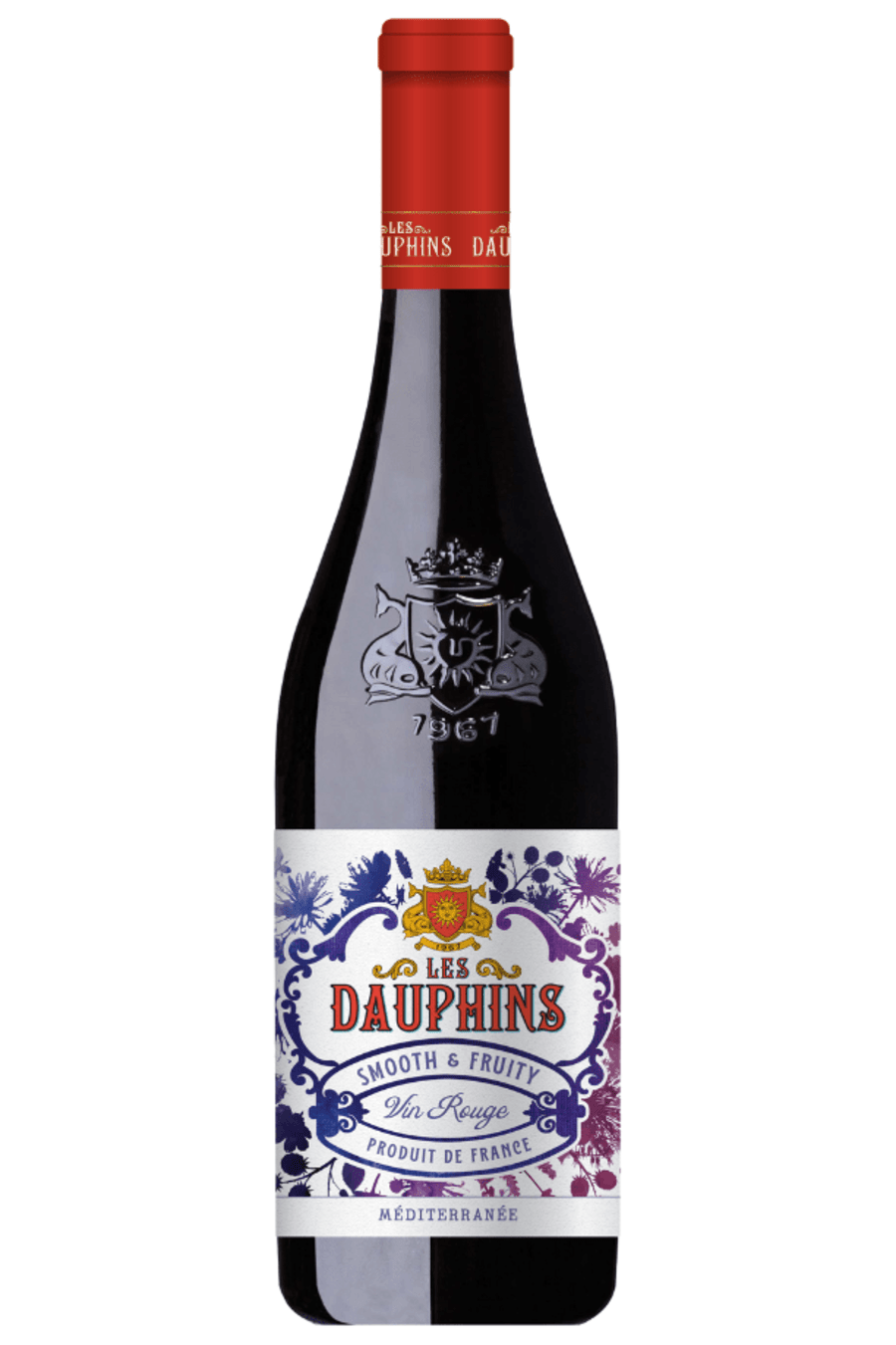 2024 Dauphins IGP Méditerranée Rouge Smooth & Fruity