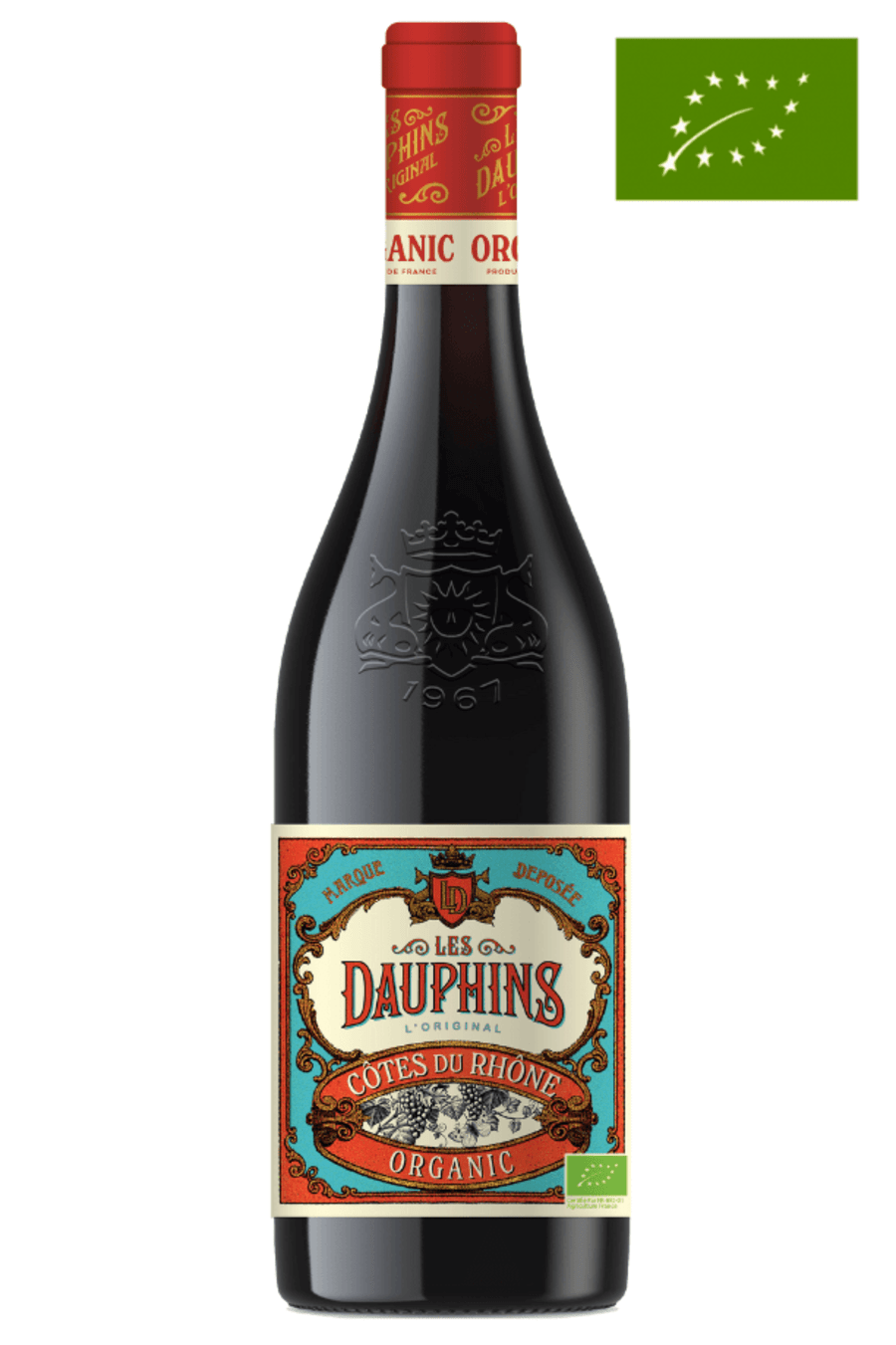 2024 Dauphins Organic Côtes du Rhône Rouge
