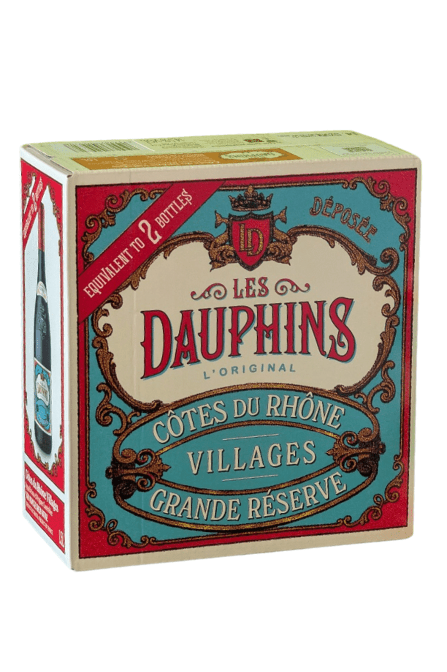 2024 Les Dauphins Côtes du Rhône Grande Réserve Rouge - 1.5L Kassavín