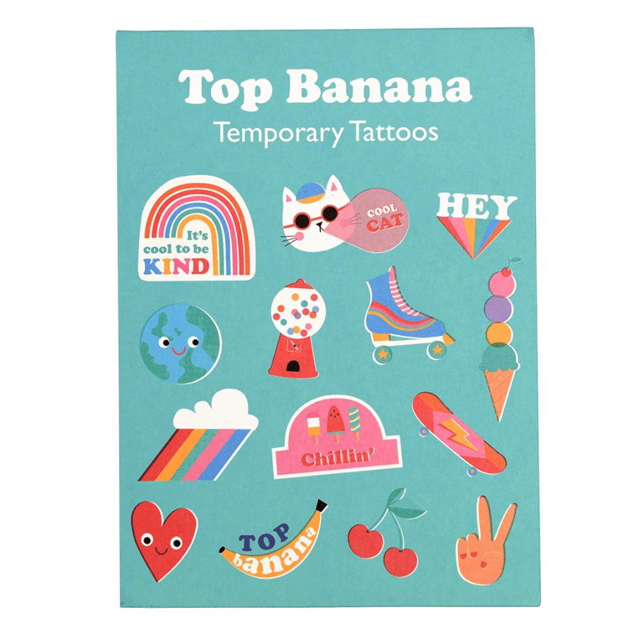 Tattú - Top Banana Temporary Tattoos