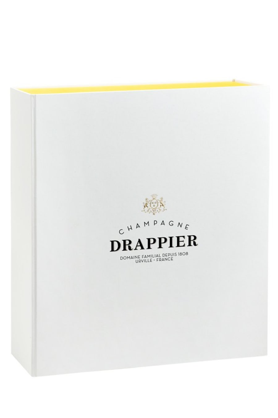 Þriggja flösku harðspjalda gjafakassi frá Drappier