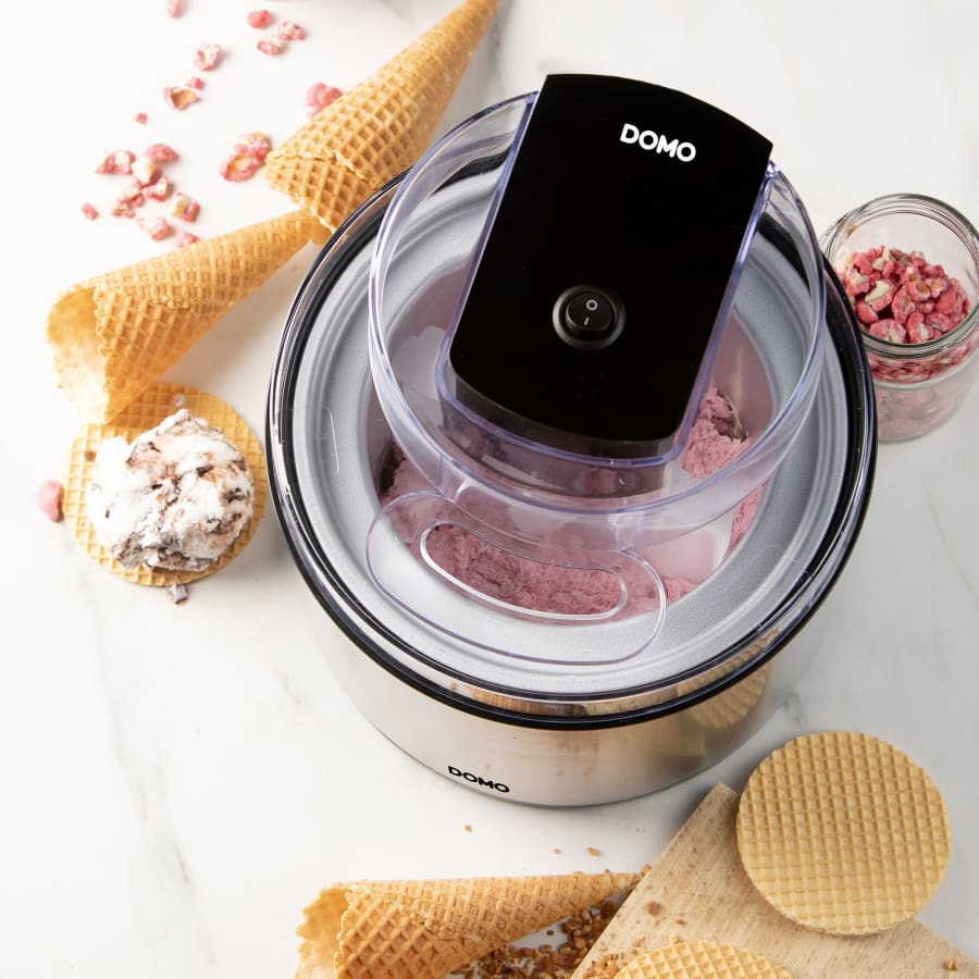 Ísgerðarvél Domo Stál 2 lítra