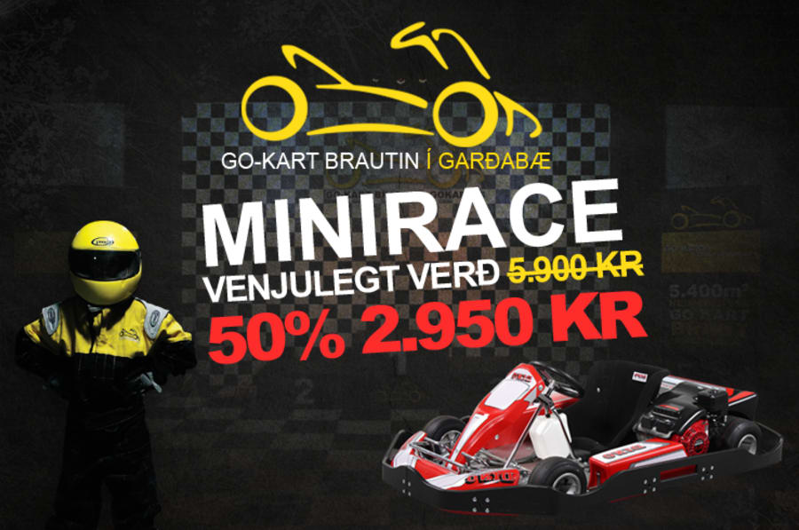 Go-Kart Race á stærstu innandyra gokartbrautinni