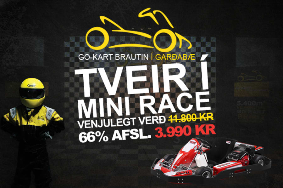 Go-Kart Race á stærstu innandyra gokartbrautinni