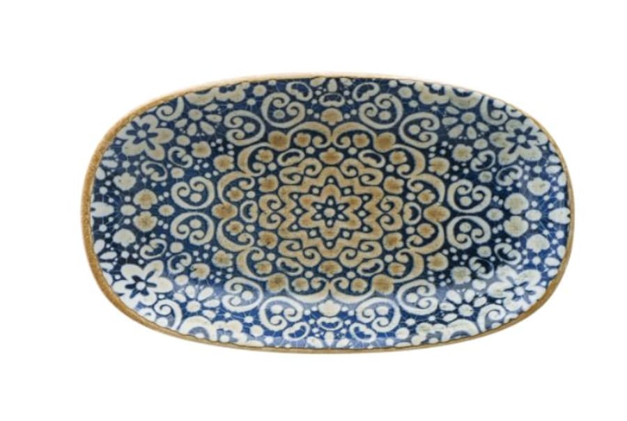 Bonna Alhambra Gourmet sporöskjulaga diskur 24 x 14 cm.