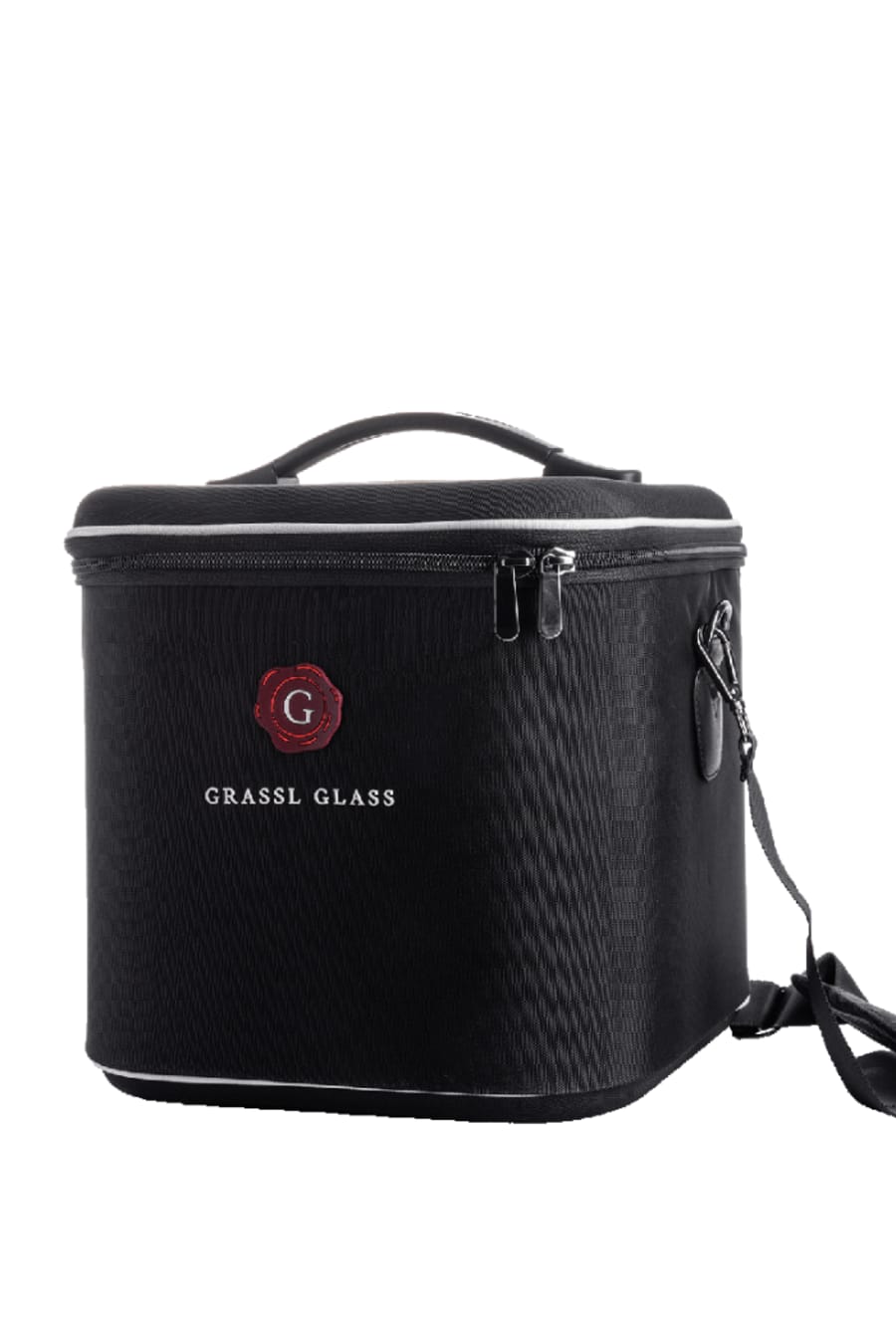 AMELIE Voyage+ ferðataska með 4 CRU glösum