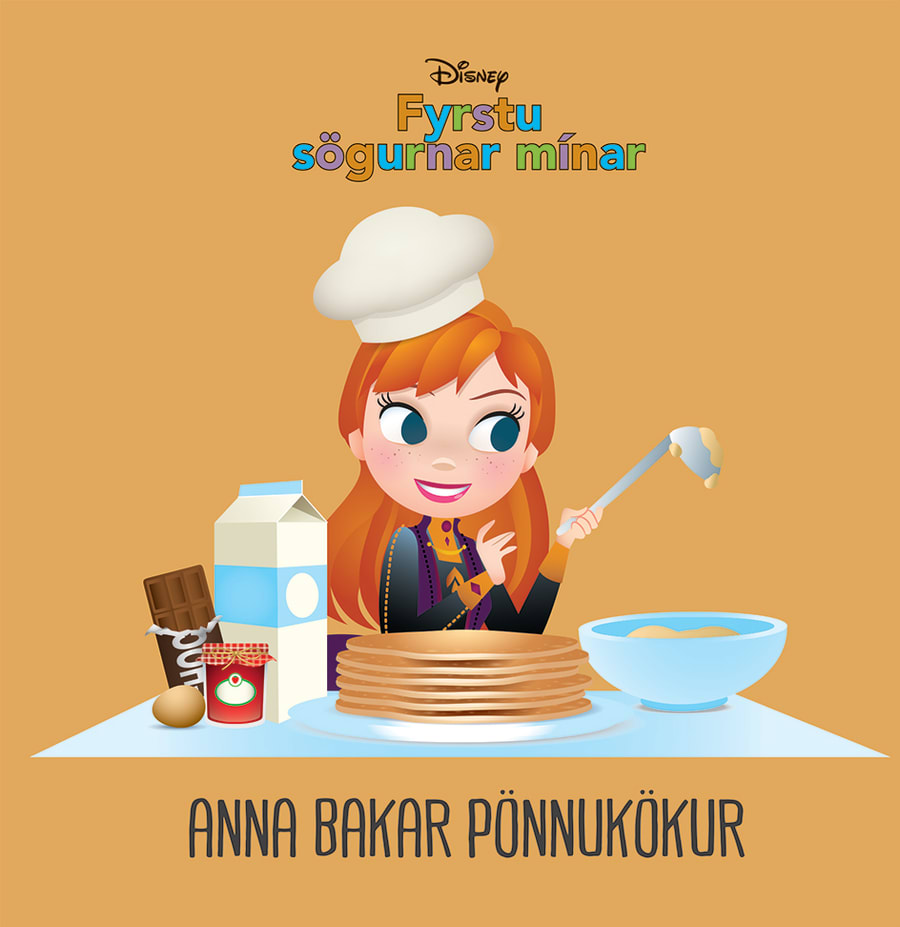 Anna bakar pönnukökur