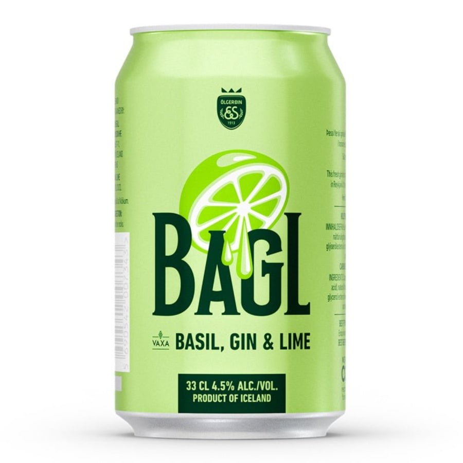 BAGL / Basil, Gin, Límóna / 6 í kippu