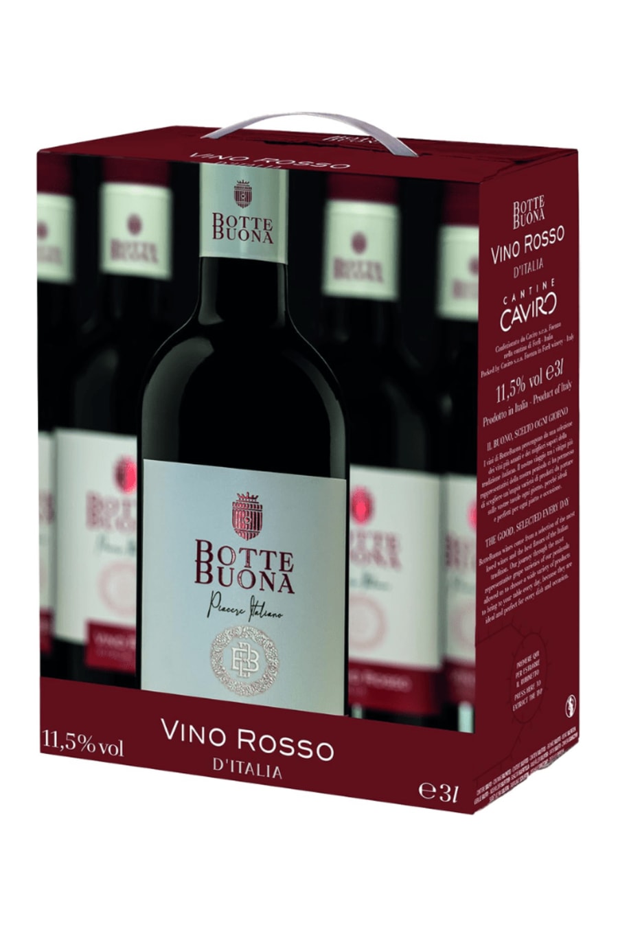 Botte Buona Rosso D'Italia 3L kassavín