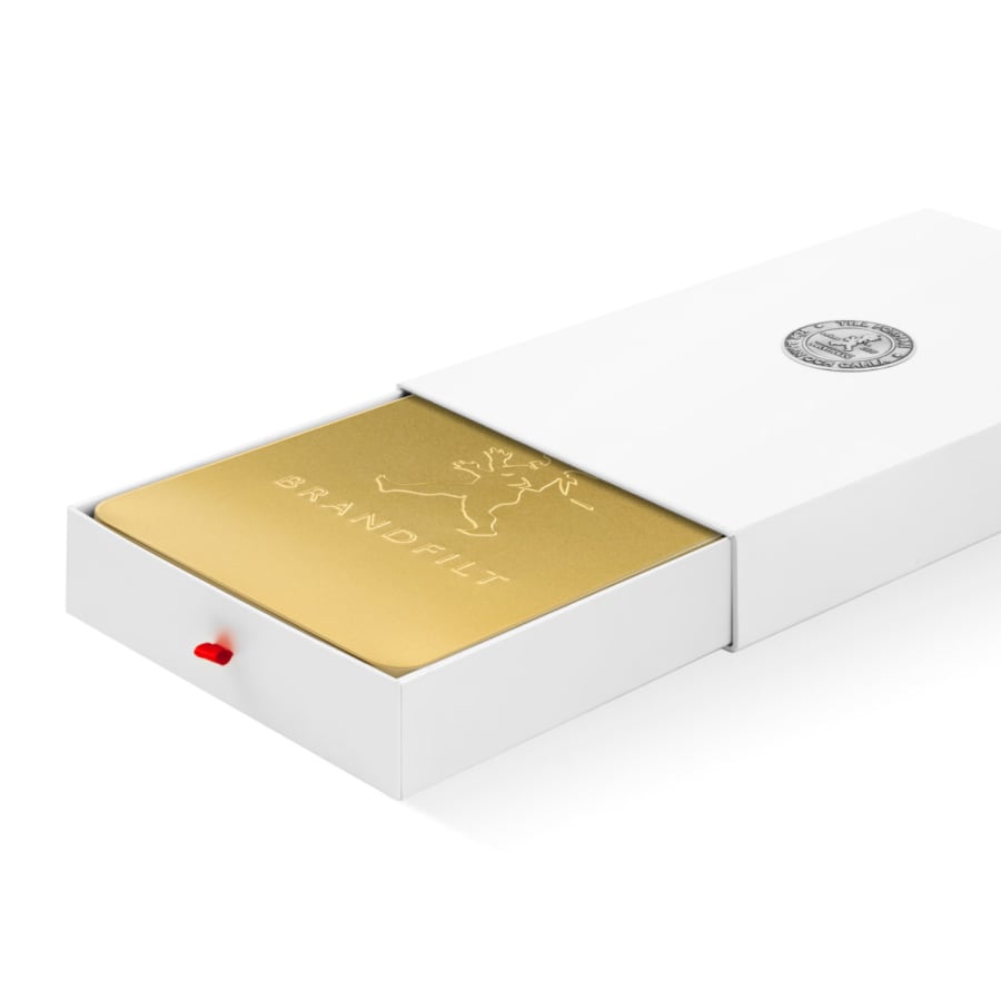 Brandfilt eldvarnarteppi gyllt