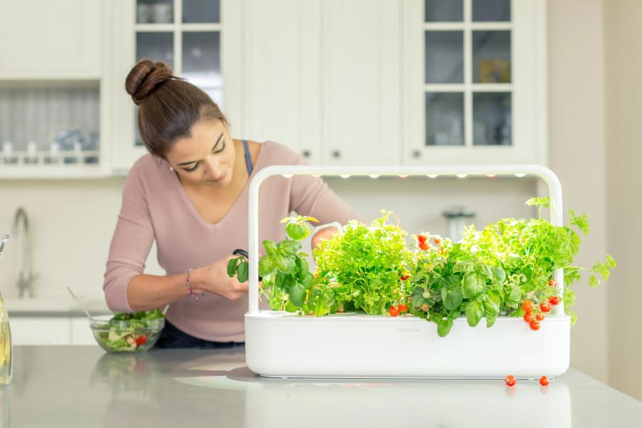 Click and Grow Smart Garden 9 Starter Kit HVÍTUR