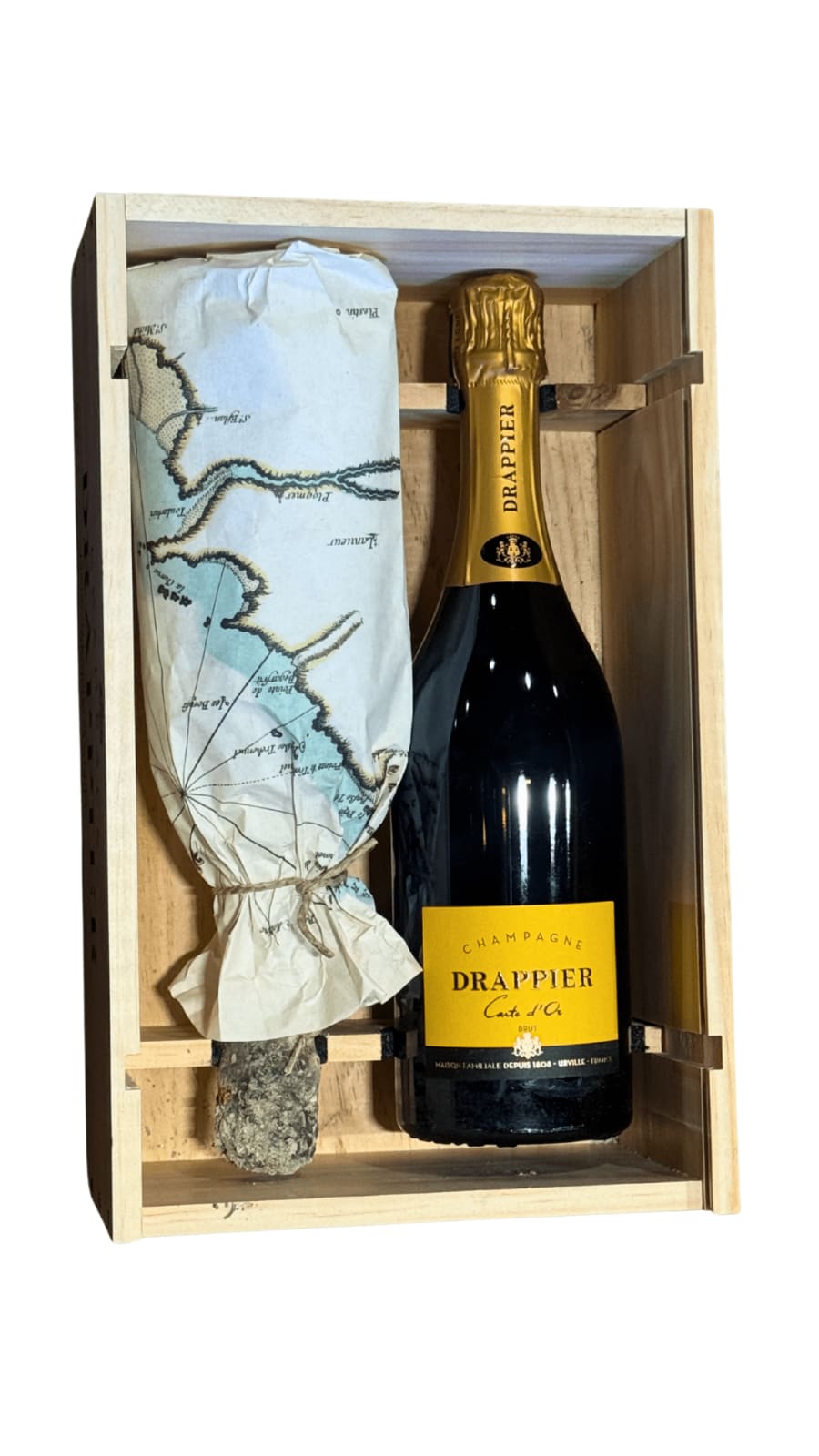 Drappier Coffret Immersion Carte D'Or - tvær flöskur