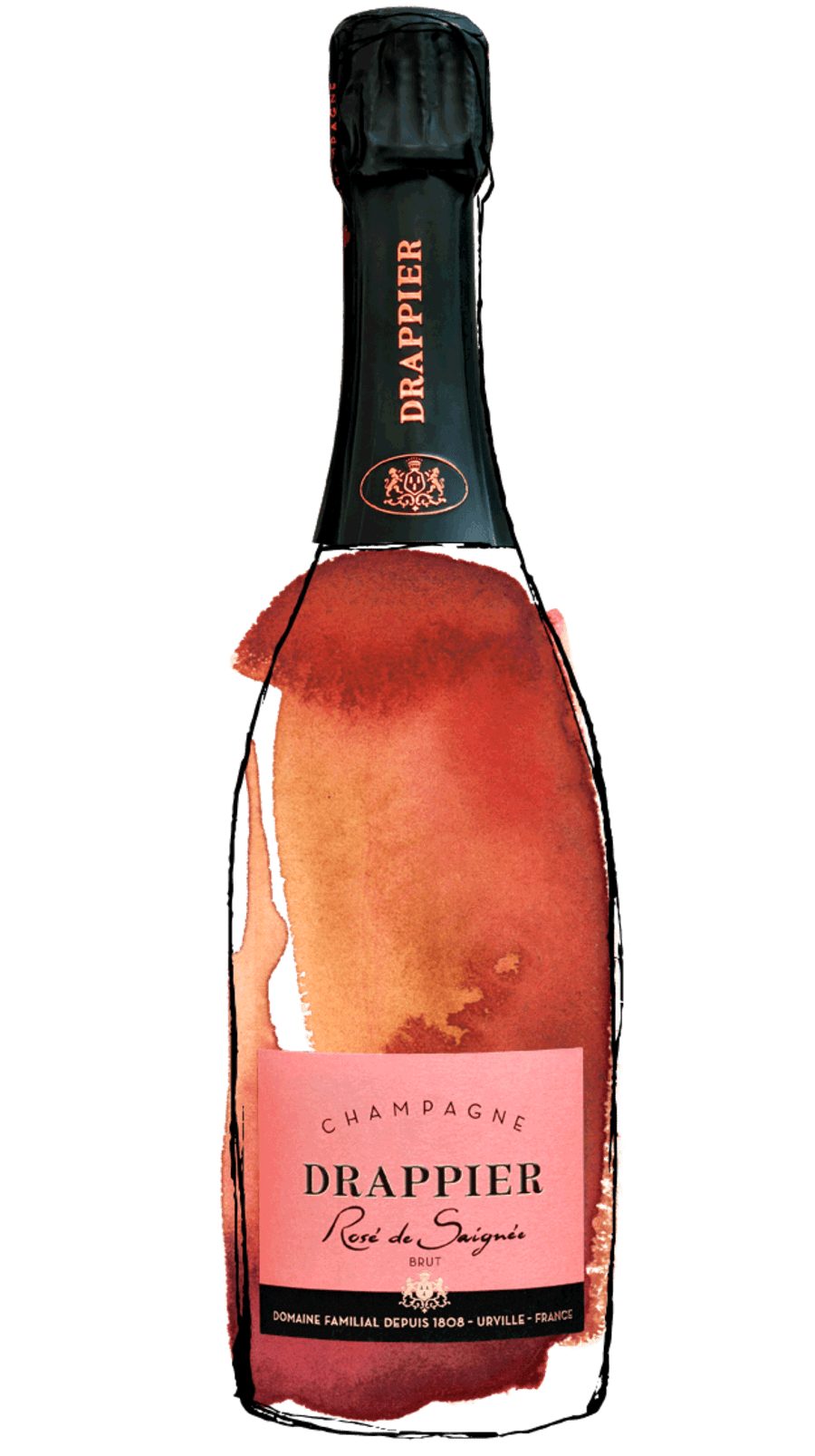 Drappier Rosé de Saignée Brut