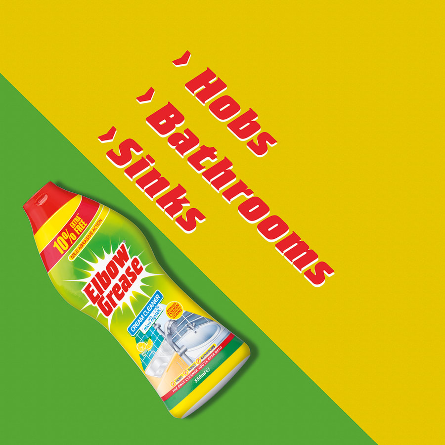 ELBOW GREASE SCRUBBING PAD 1PK CS