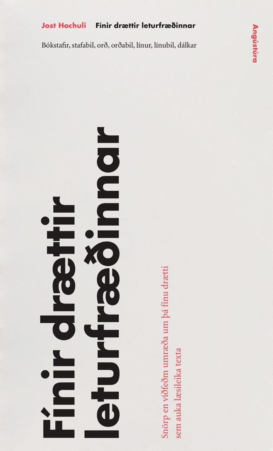 Fínir drættir leturfræðinnar