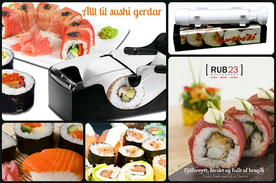 Sushi - Allt til sushi gerðar