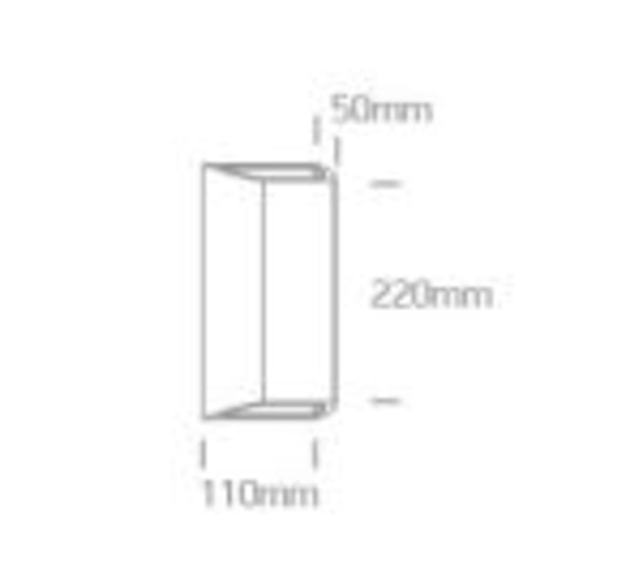 Gautaborg útiljós 8W White