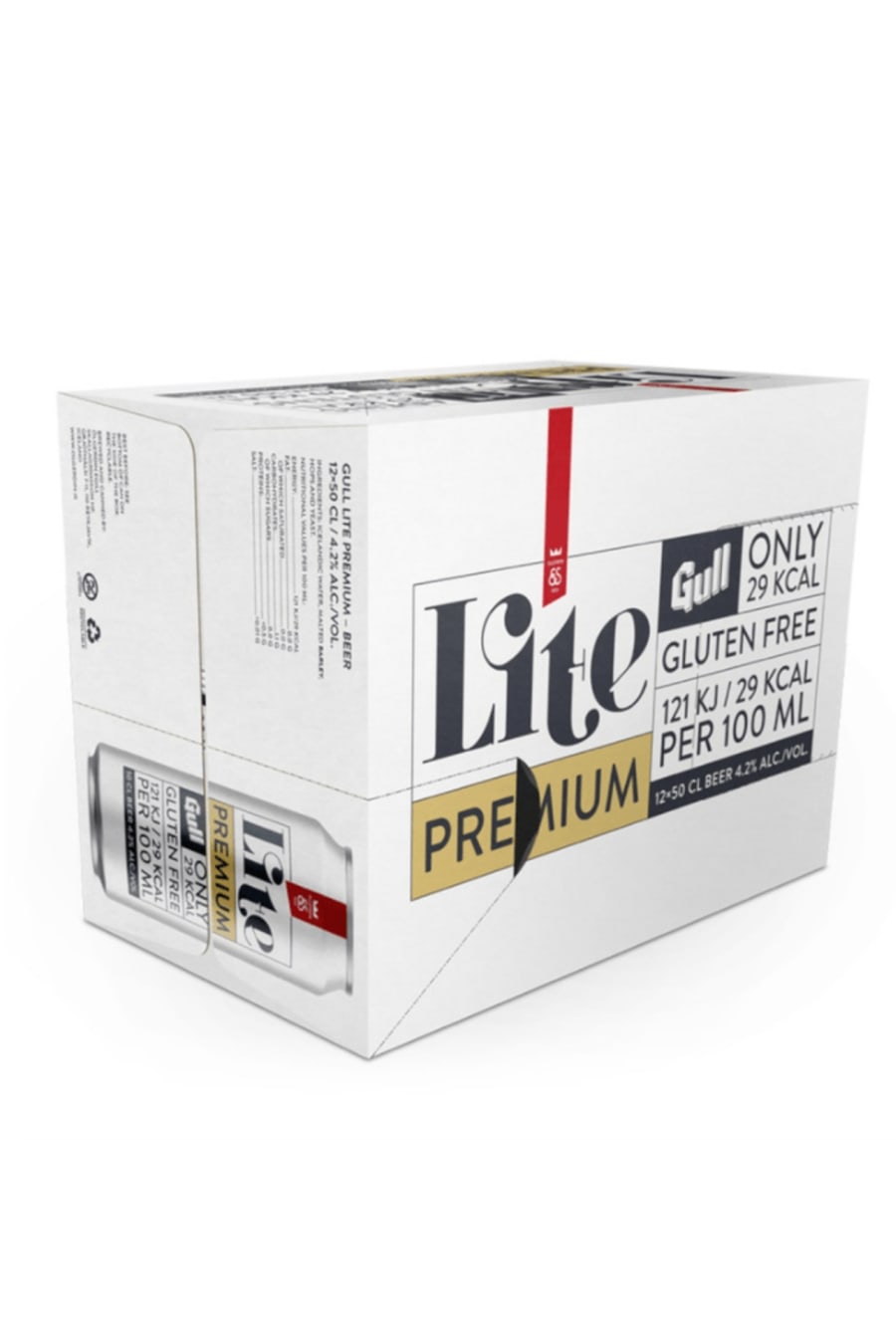 Gull Lite Premium/ 12 ofurdósir 50 cl