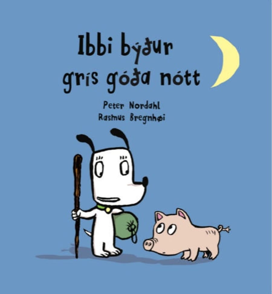 Ibbi býður grís góða nótt