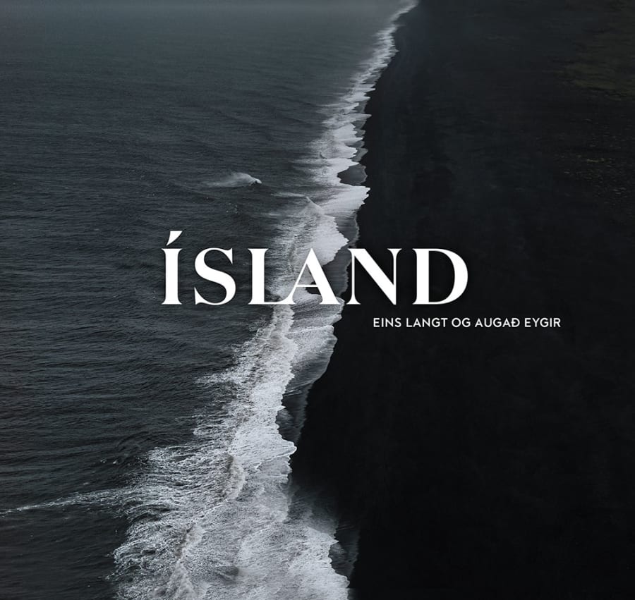 Ísland: Eins langt og augað eygir