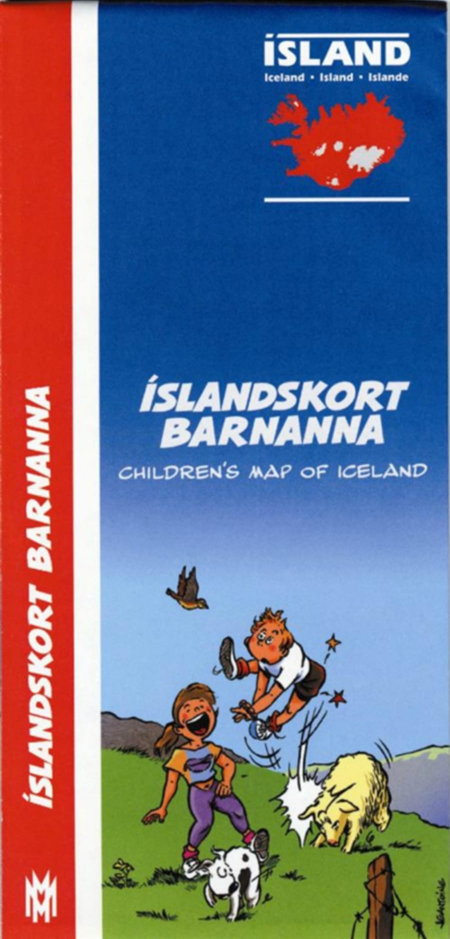 Íslandskort barnanna