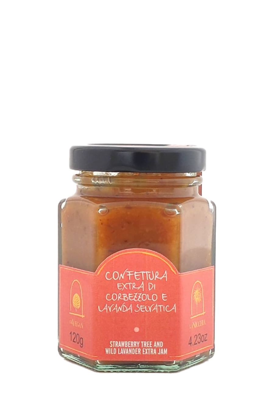 Jarðarberja- og lofnarblómssulta