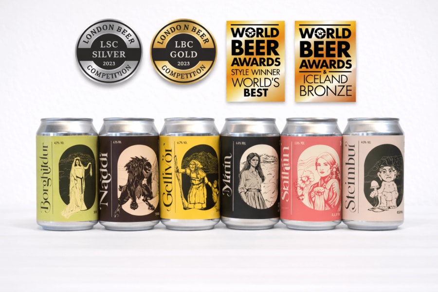 KHB Brugghús Smakkpakki / 6 dósir