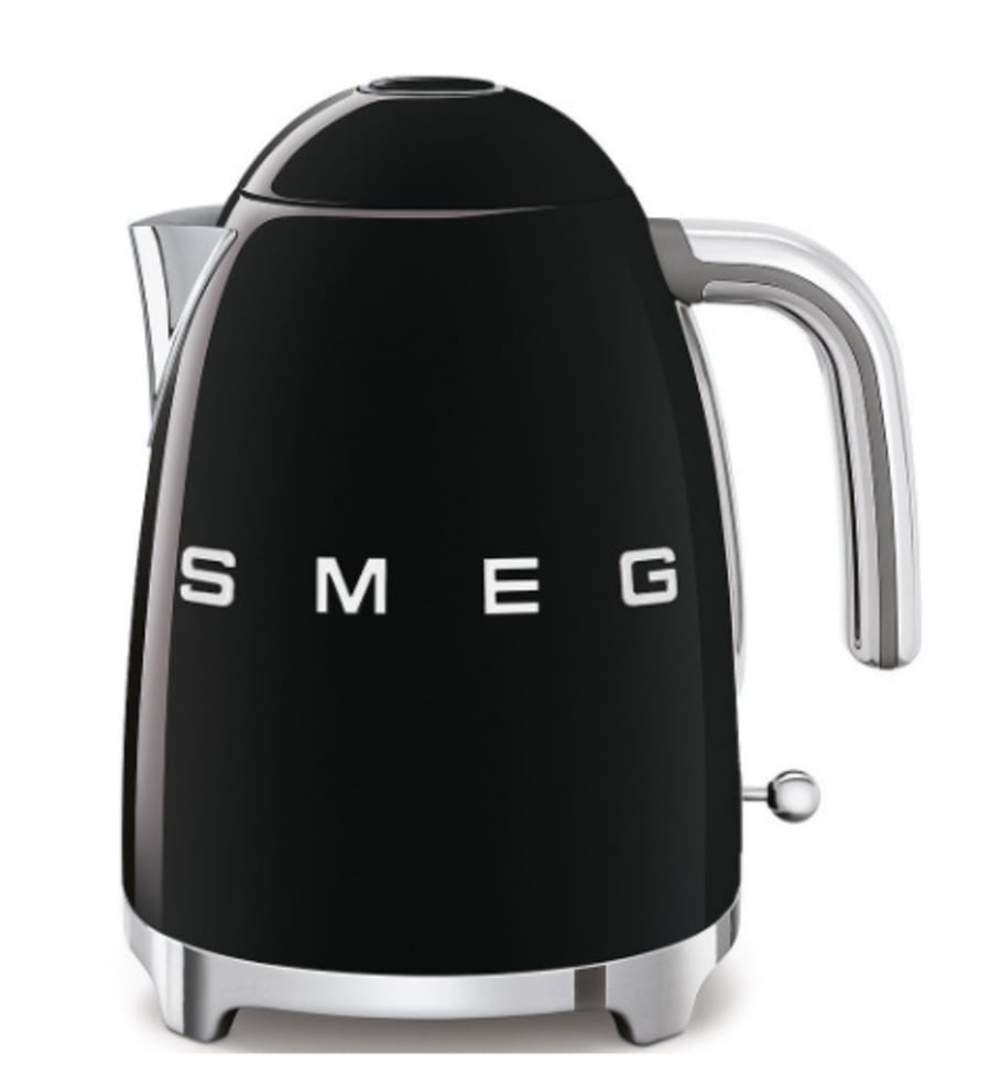 SMEG hraðsuðuketill -  Retro Style svartur.