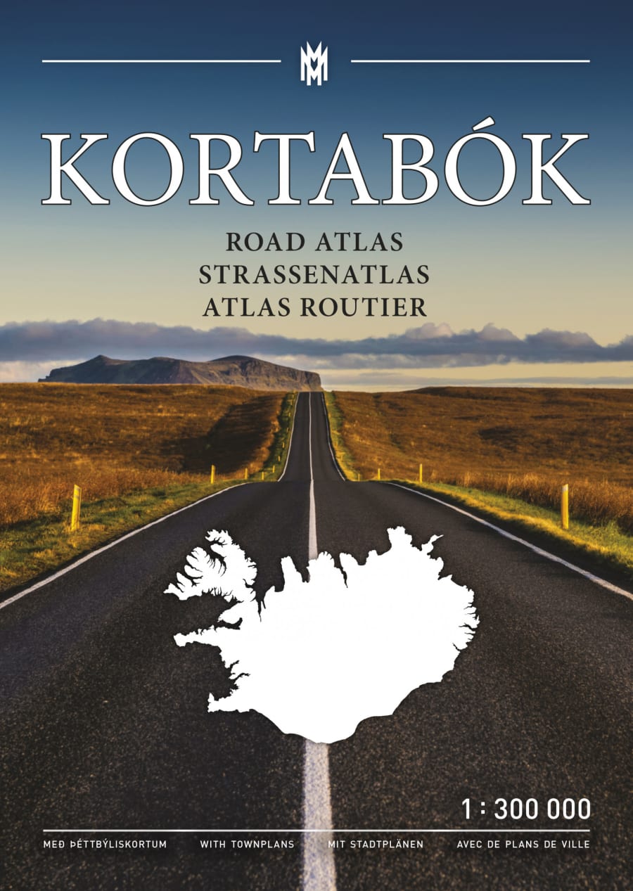 Kortabók / Road atlas / Straßenatlas / Atlas routier 2021-2023