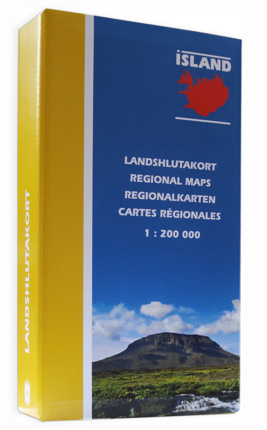 Landshlutakort 1: 200 000 - gjafaaskja / Regional Maps